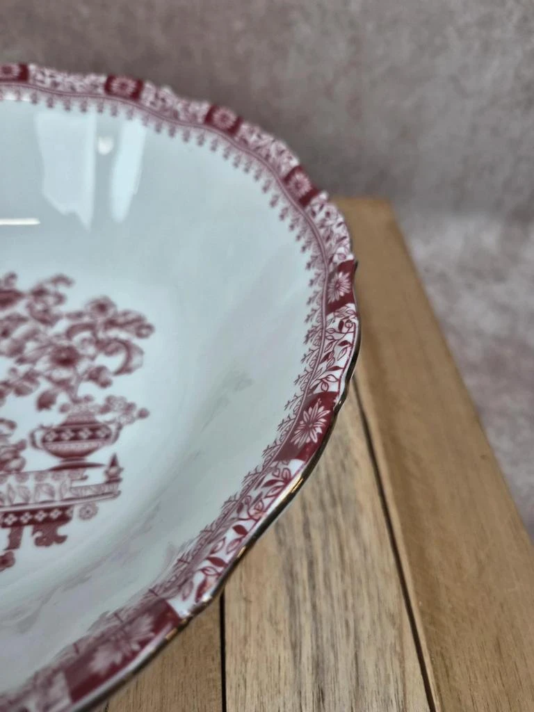 Ensaladera Seltmann Weiden Bavaria Theresia roja – Porcelana alemana vintage – photo 3